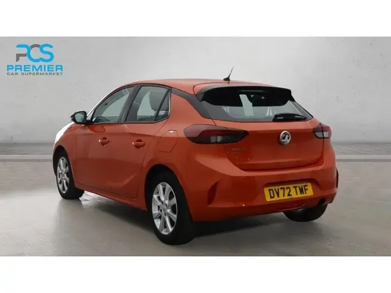 Used Vauxhall Corsa Design Edition 2022 Power orange (metallic paint) Hatchback