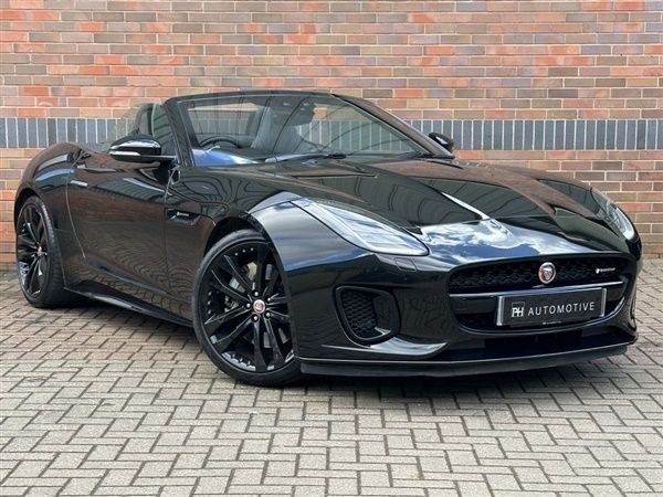 Black Used 2018 Jaguar F-Type R-Dynamic Cabriolet | £30,260 (Fair price) - Image 1/1