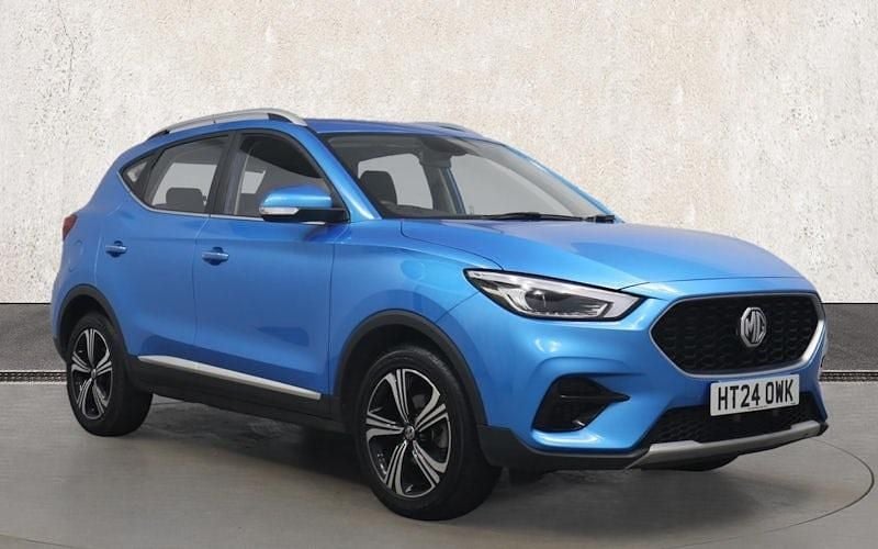 Used MG ZS Excite 111 HP (81 kW) 2024 Blue Sedan