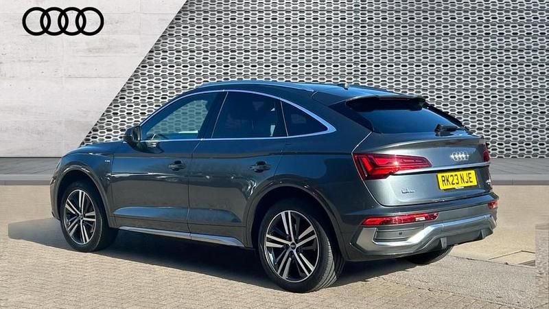 Used Audi Q5 S-Line 204 HP (150 kW) 2023 Grey SUV