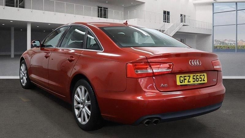 Used Audi A6 2011 Red Sedan