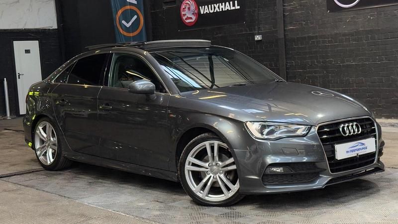 Used Audi A3 S-Line 2014 Grey Sedan
