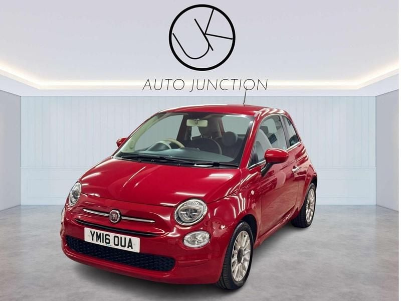Red Used 2016 Fiat 500 Pop Star Hatchback | £5,999 (Good price) - Image 1/4