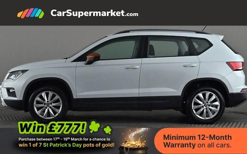 Used Seat Ateca Ecomotive 116 HP (85 kW) 2017 White SUV