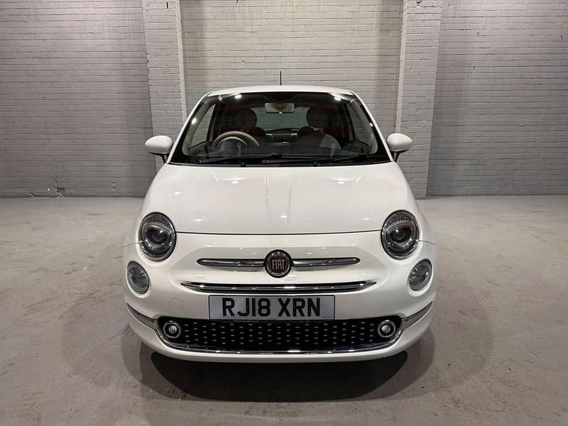 Used Fiat 500 Lounge 69 HP (50 kW) 2018 White Hatchback