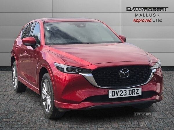Red Used 2023 Mazda CX-5 Takumi-Line SUV | £30,995 (A bit pricey) - Image 1/4