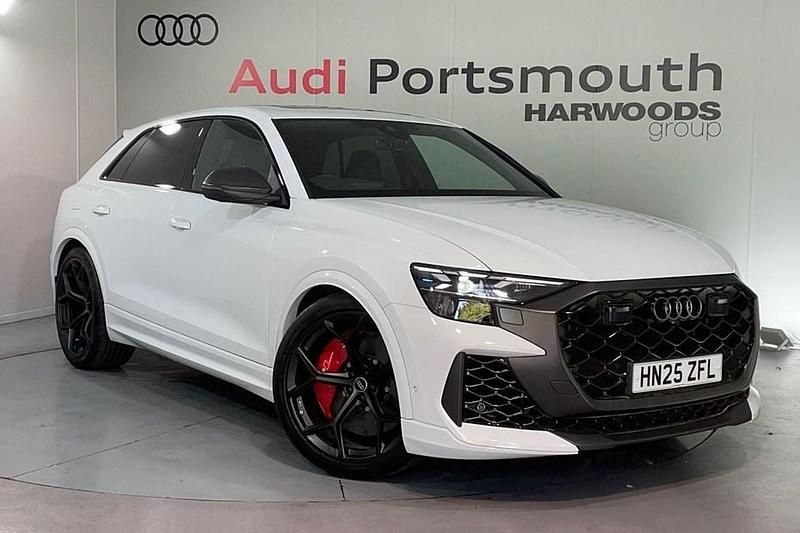 White Used 2025 Audi RS Q8 Black Edition SUV | £126,990 - Image 1/1