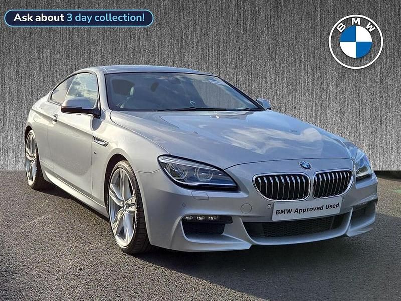 Silver Used 2016 BMW 640 M Sport Coupe | £17,199 (Fair price) - Image 1/3
