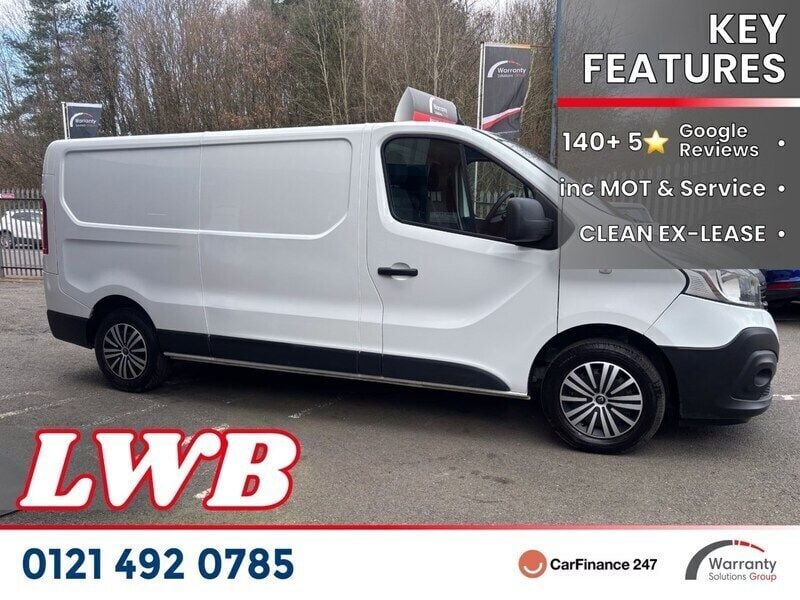 White Used 2021 Renault Trafic Business Van | £11,975 (Good price) - Image 1/2