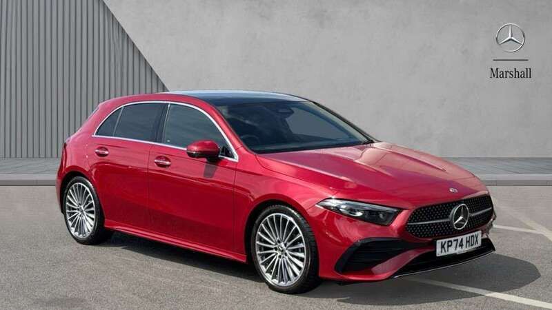 Red Used 2024 Mercedes A200 AMG Line Premium Plus Hatchback | £30,242 - Image 1/4