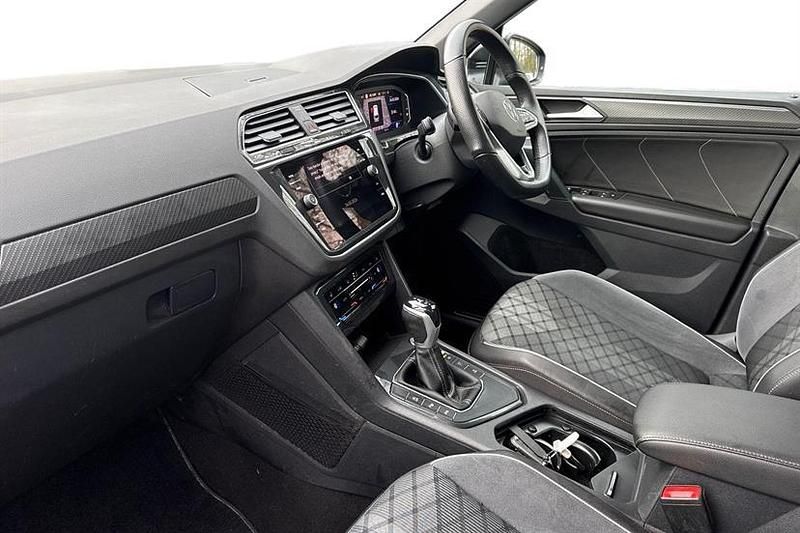 Used VW Tiguan R-line 150 HP (110 kW) 2022 Black SUV