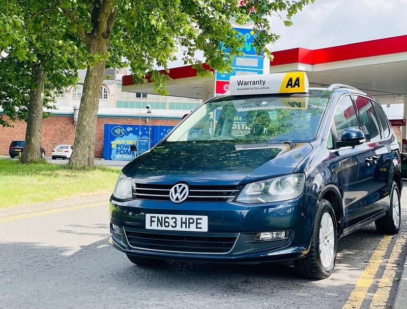 Blue Used 2025 VW Sharan SE MPV | £8,199 - Image 1/2