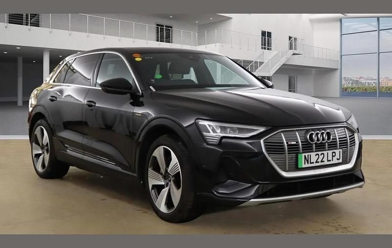 Black Used 2022 Audi e-tron S-Line SUV | £23,500 (Expensive) - Image 1/4