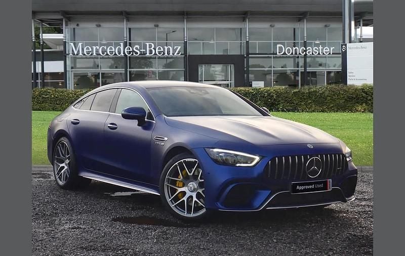 Blue Used 2019 Mercedes AMG GT 63 Premium Plus Coupe | £69,995 - Image 1/4