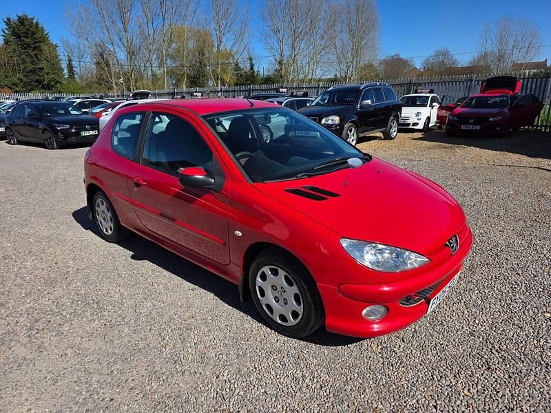 Used Peugeot 206 2005 Red Hatchback