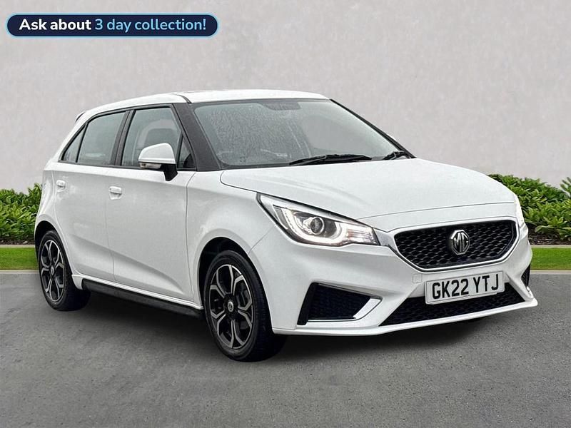 Used MG MG3 Exclusive 106 HP (77 kW) 2022 White Hatchback
