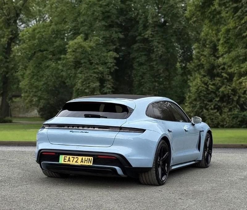 Used Porsche Taycan Performance Package 500 kW (680 HP) 2022 Blue Estate