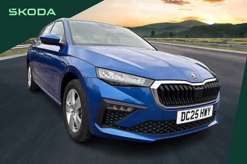 Used Skoda Scala SE 115 HP (84 kW) 2025 Blue Hatchback