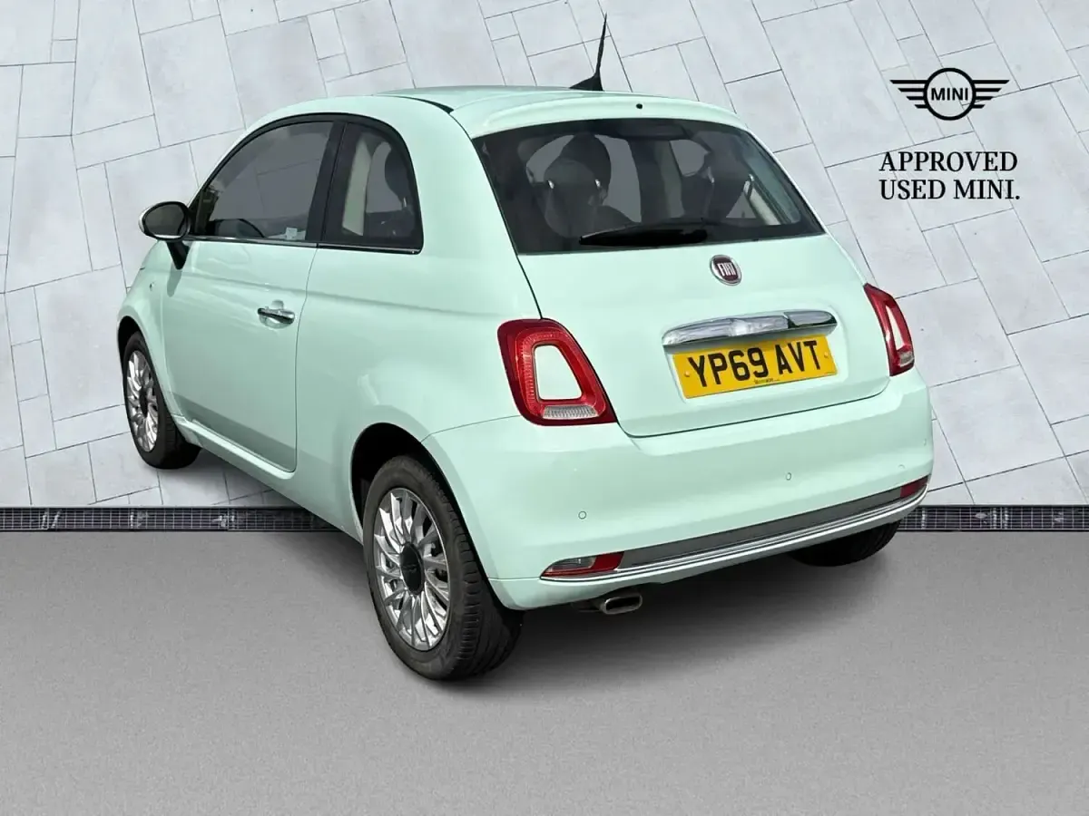 Used Fiat 500 Lounge 69 HP (50 kW) 2019 Green Hatchback