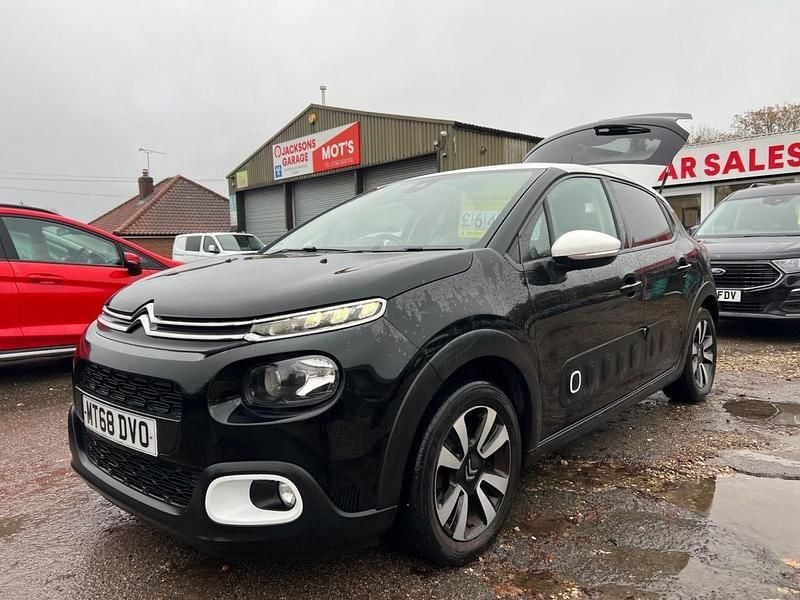 Black Used 2018 Citroën C3 Flair Hatchback | £6,295 (Fair price) - Image 1/3