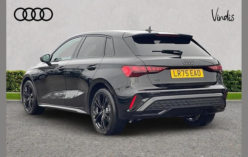 Used Audi A3 e-tron Black Edition 200 HP (147 kW) 2025 Black Hatchback