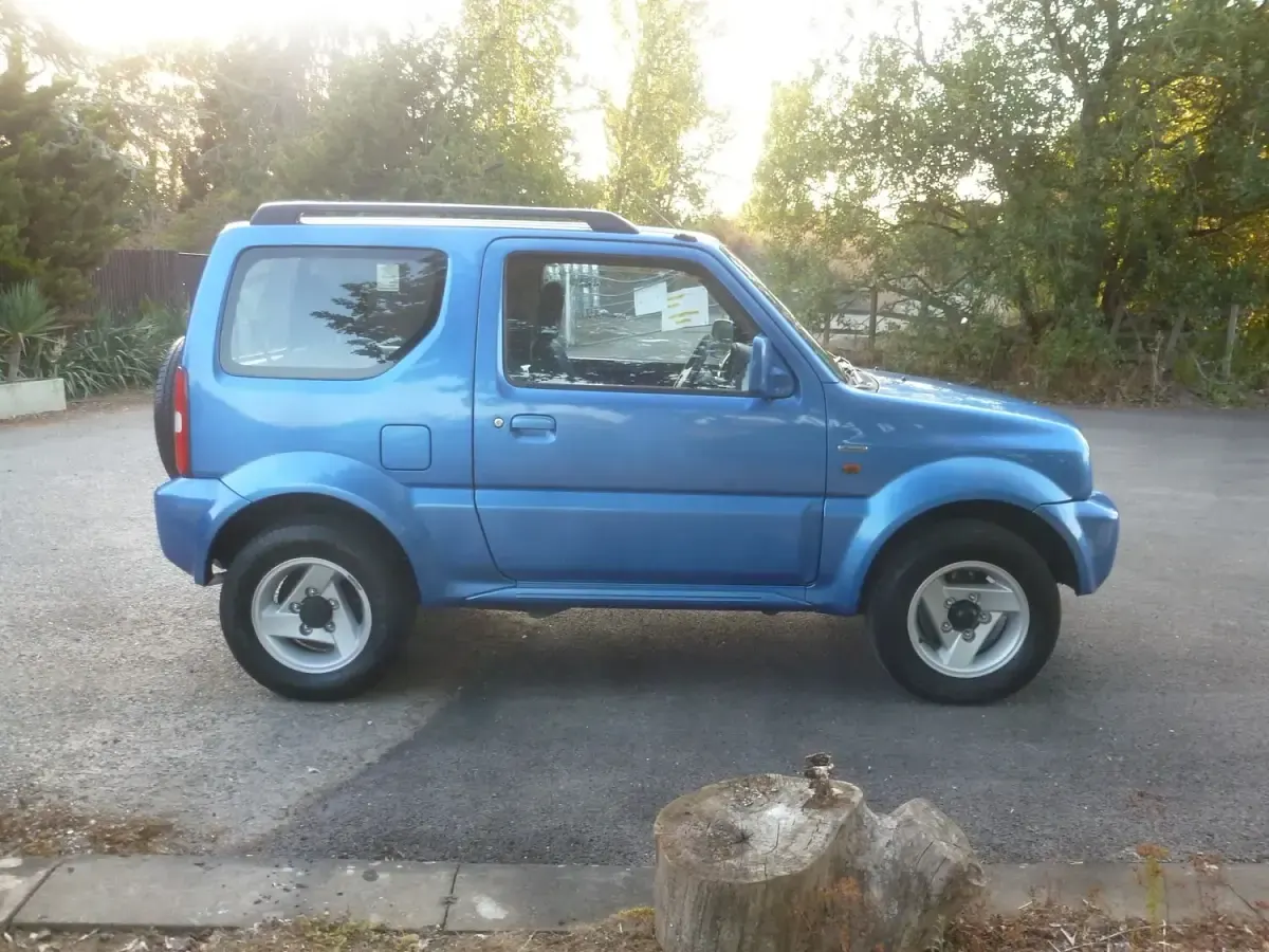 Used Suzuki Jimny 80 HP (58 kW) 2002 Blue SUV