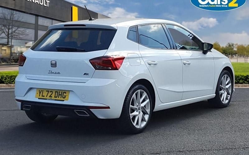 Used Seat Ibiza FR 110 HP (80 kW) 2023 White Hatchback
