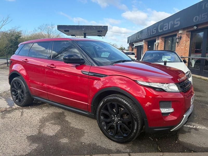 Used Land Rover Range Rover evoque Dynamic 2015 Red Estate