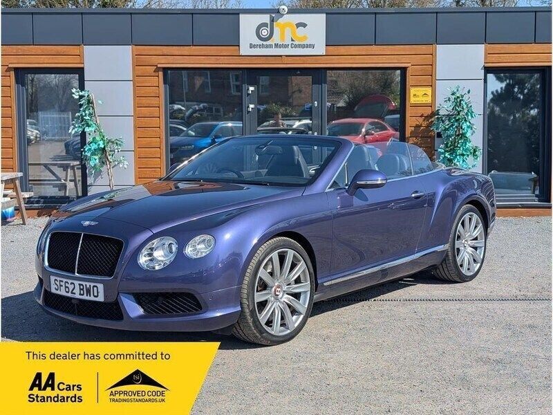 Purple Used 2012 Bentley Continental GT Convertible Cabriolet | £33,995 - Image 1/4