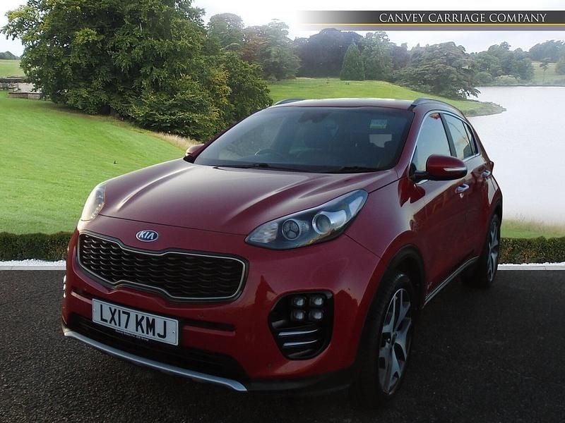 Used Kia Sportage GT-Line 2017 Red SUV