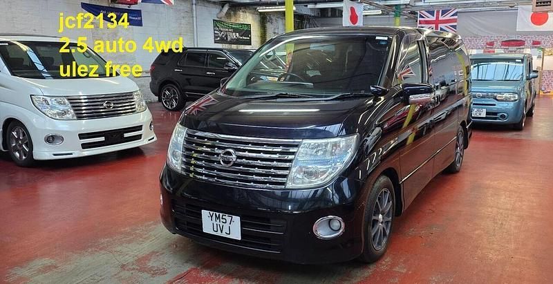 Black Used 2022 Nissan Elgrand MPV | £7,495 (Fair price) - Image 1/4