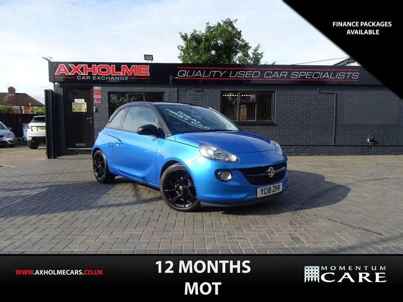 Used Vauxhall Adam 2017 Blue Hatchback