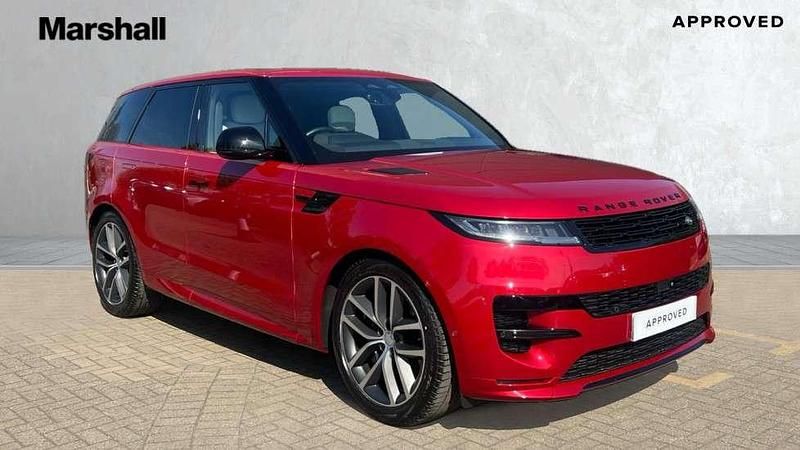 Red Used 2023 Land Rover Range Rover Sport SE Dynamic SUV | £67,342 (Good price) - Image 1/4