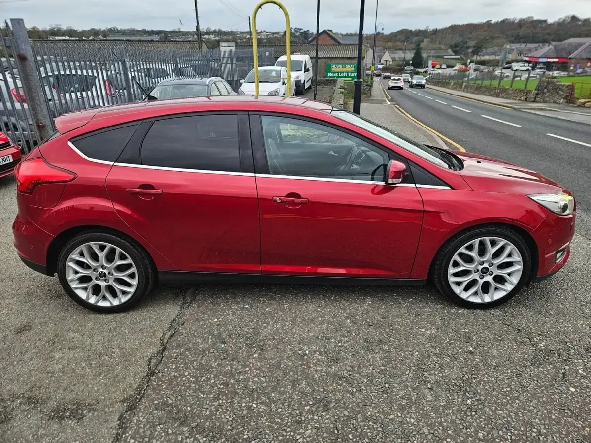 Used Ford Focus Titanium X 2015 Red Hatchback