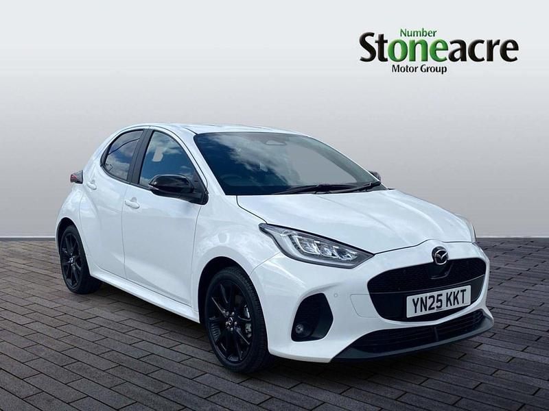 White New 2025 Mazda 2 Homura-Line Hatchback | £19,990 (Super price) - Image 1/3