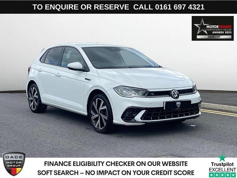 White Used 2022 VW Polo R-line Hatchback | £13,970 (Fair price) - Image 1/3