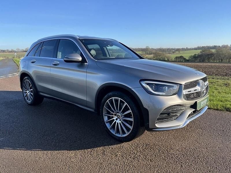 Used Mercedes GLC300 AMG line 2021 Silver SUV
