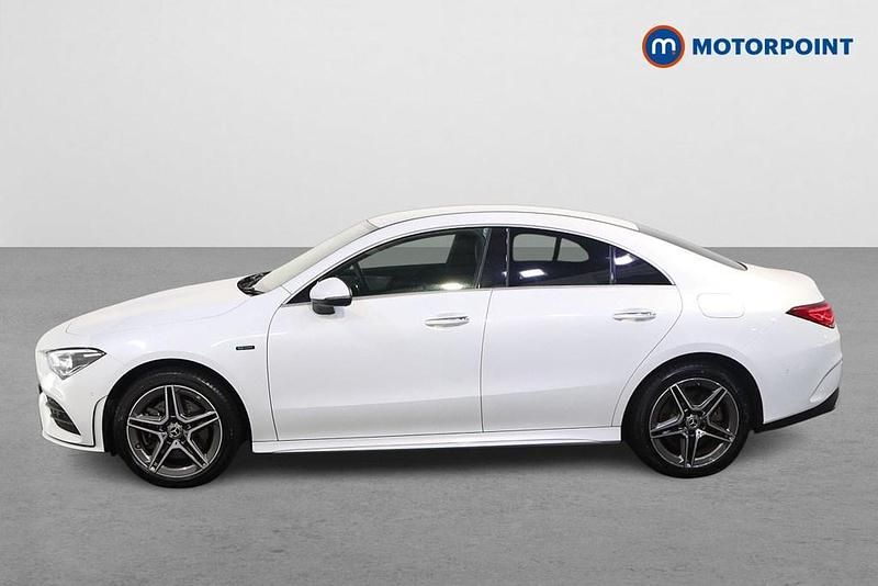 Used Mercedes CLA250e AMG Line Premium 2020 White Sedan