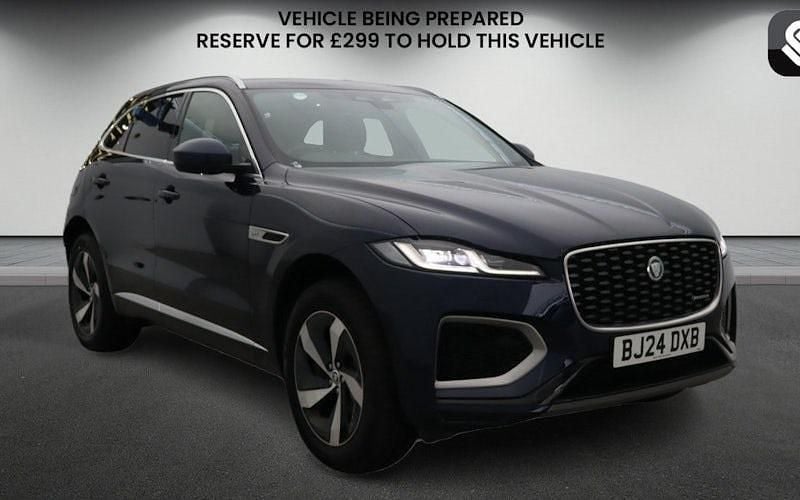 Used Jaguar F-Pace R-Dynamic 404 HP (297 kW) 2024 Portofino blue SUV