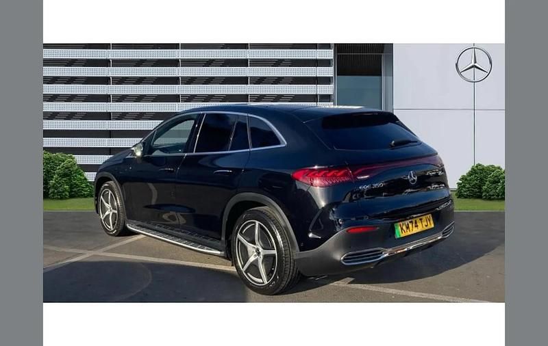 Used Mercedes EQE350 AMG line 214 kW (292 HP) 2024 Black Sedan