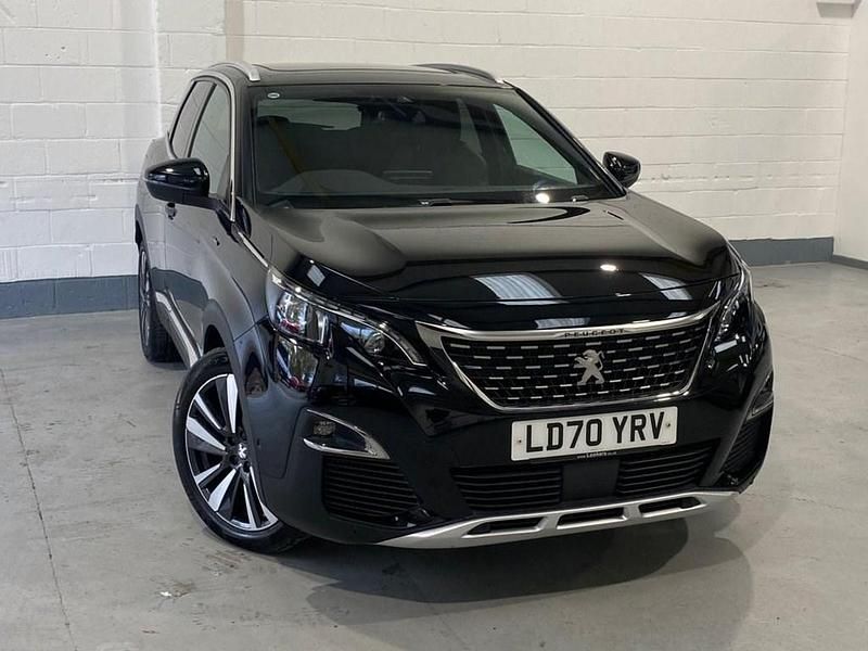 Black Used 2020 Peugeot 3008 Premium SUV | £14,290 (Fair price) - Image 1/4