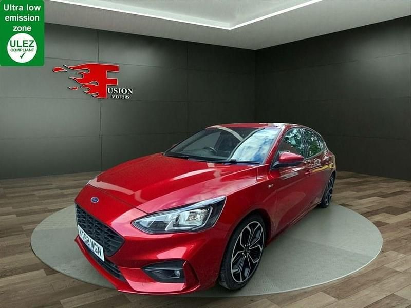 Red Used 2018 Ford Focus ST-Line X Hatchback | £8,200 (Fair price) - Image 1/4