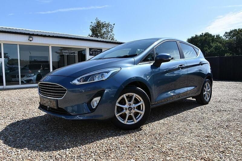 Blue Used 2018 Ford Fiesta Zetec Hatchback | £8,495 (Fair price) - Image 1/4