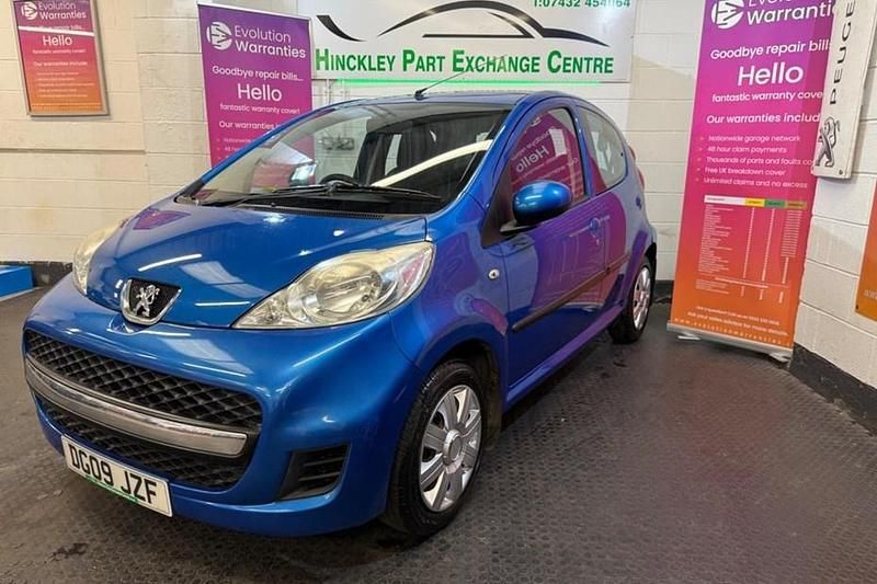 Blue Used 2009 Peugeot 107 Hatchback | £2,150 - Image 1/1
