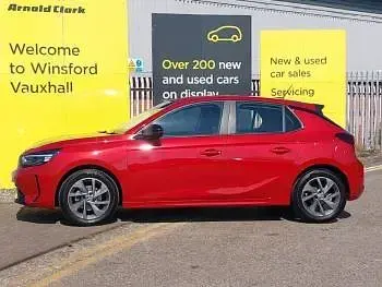 Used Vauxhall Corsa Design Edition 75 HP (55 kW) 2024 Red Hatchback