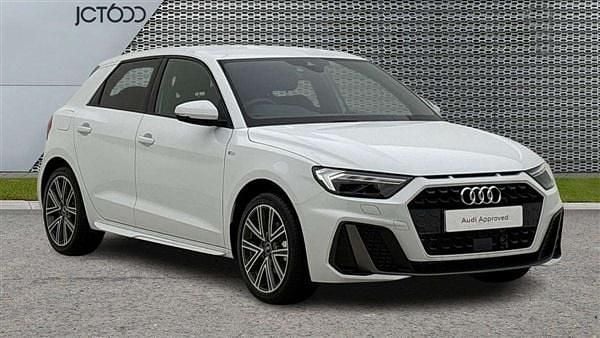 White New 2025 Audi A1 S-Line Hatchback | £26,142 (Good price) - Image 1/4