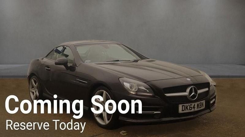 Black Used 2014 Mercedes SLK250 AMG Cabriolet | £8,299 (Fair price) - Image 1/4