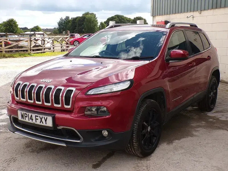 Used Jeep Cherokee Limited 140 HP (102 kW) 2014 Red SUV
