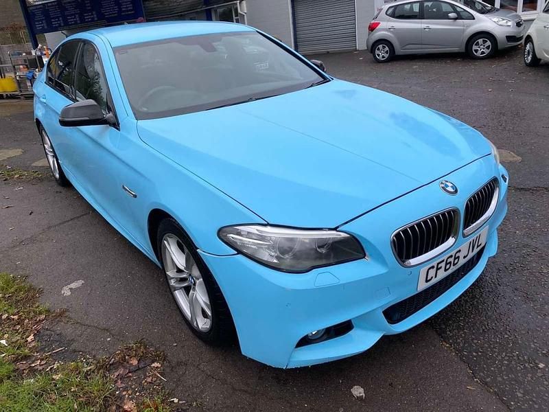 Used BMW 520 M Sport 2016 Blue Sedan