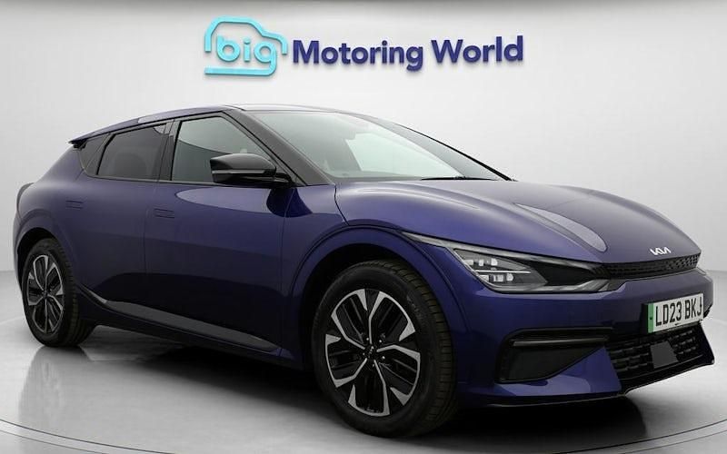 Used Kia EV6 GT-Line 167 kW (228 HP) 2023 Blue SUV